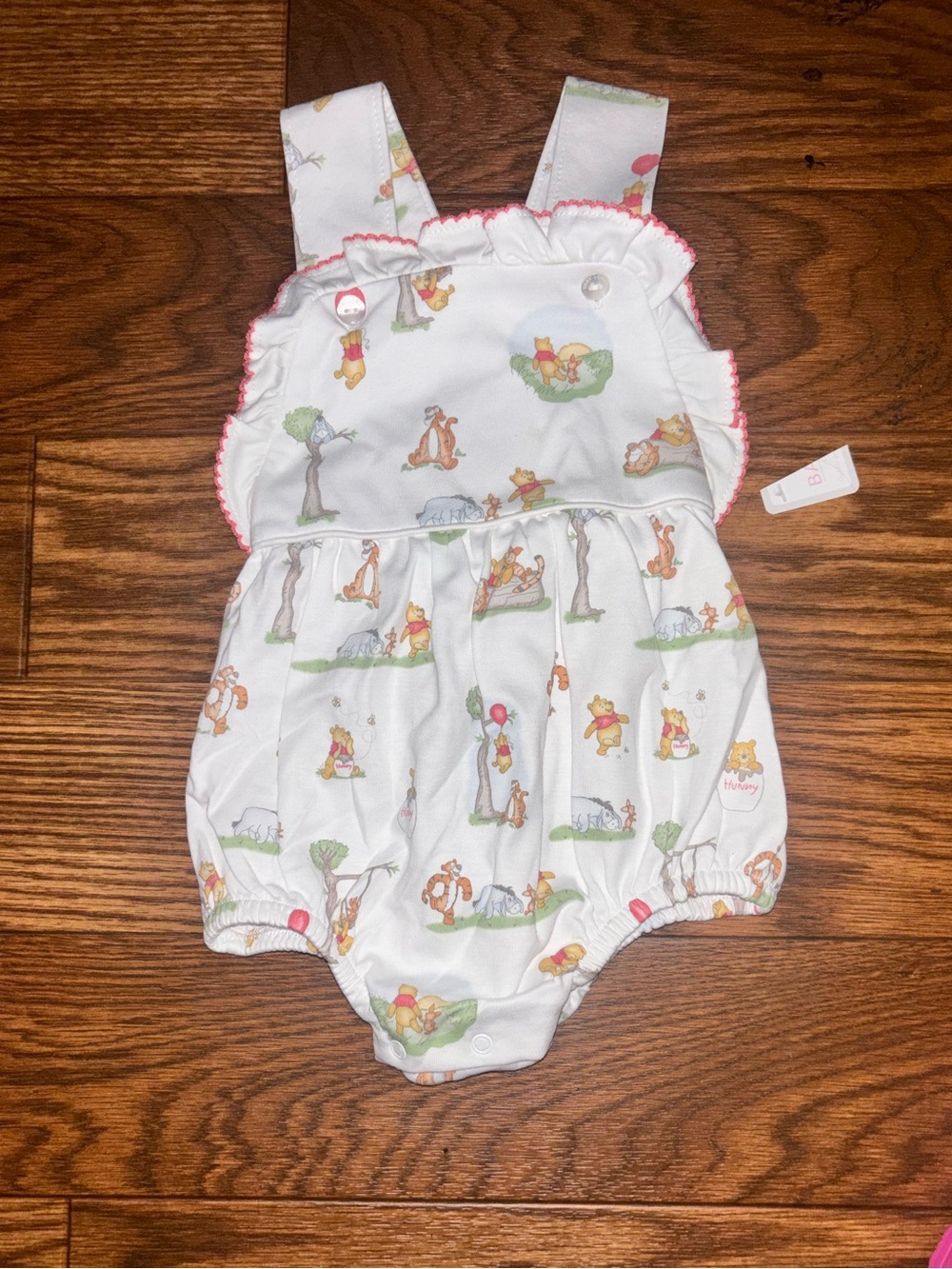 Baby Loren Honey Bear Toile Sun Bubble 0 to 3 months new with tags